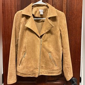 Chico’s Faux Suede Jacket 0P